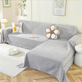 OstepDecor Sectional Couch Covers L Shaped Sofa Cover - Protective