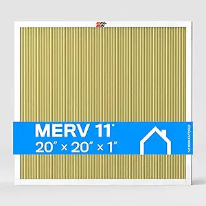 K&N 20x20x1 Washable HVAC Air Filter for Home or Office