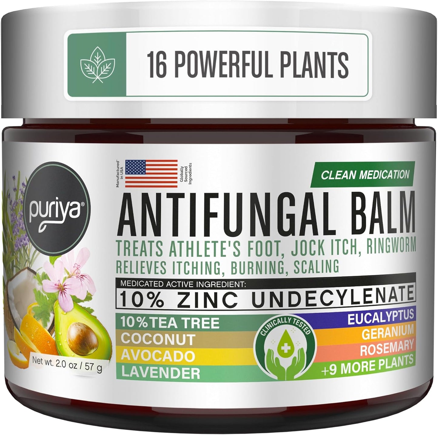 Puriya Antifungal Cream for Skin Fungus Relief and Treatment