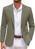 Men's Knit Blazer Slim Fit Casual Sport Coat - Lightweight