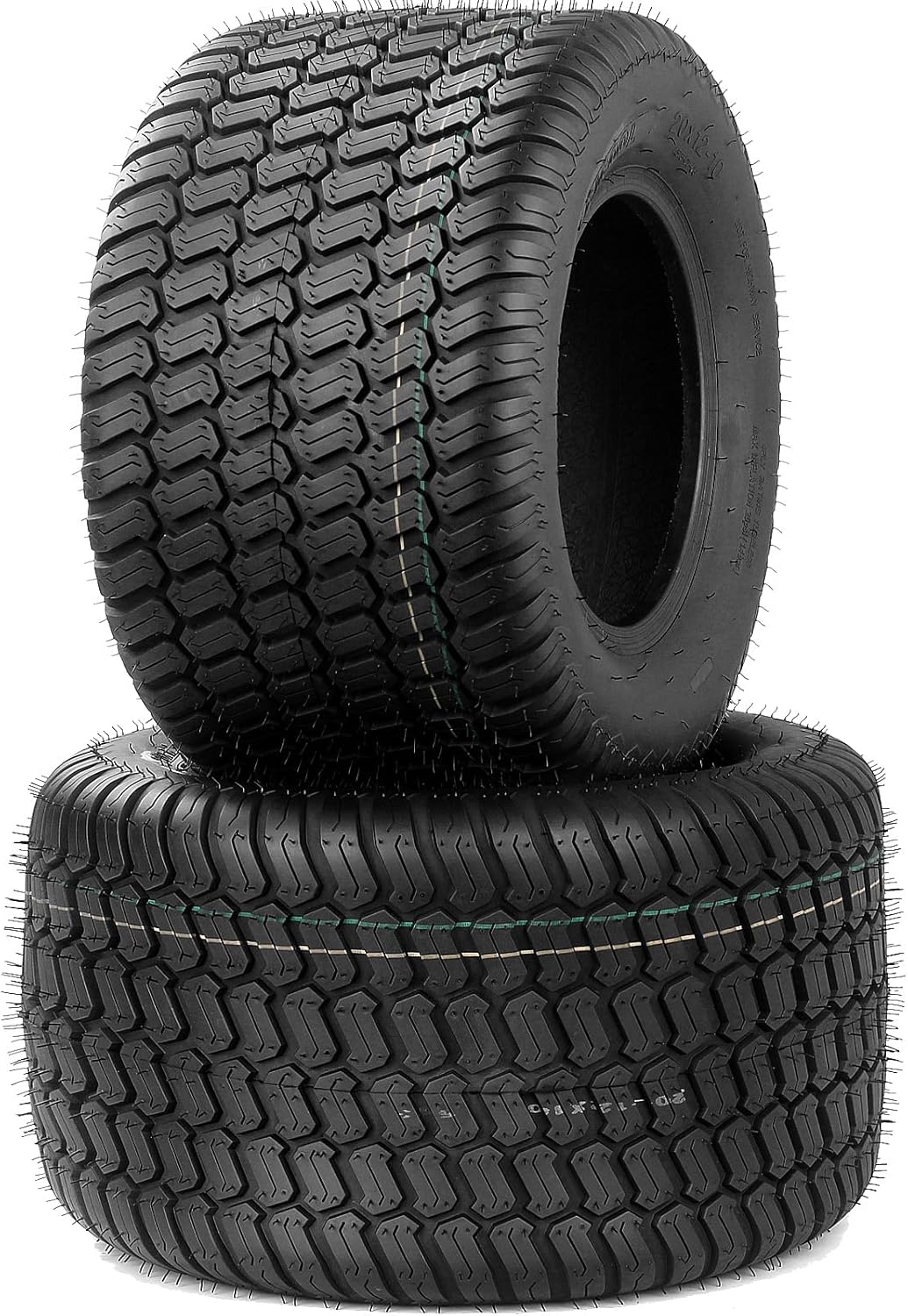 20x12.00-10 Tubeless Lawn Mower Tires for Riding Lawnmowers