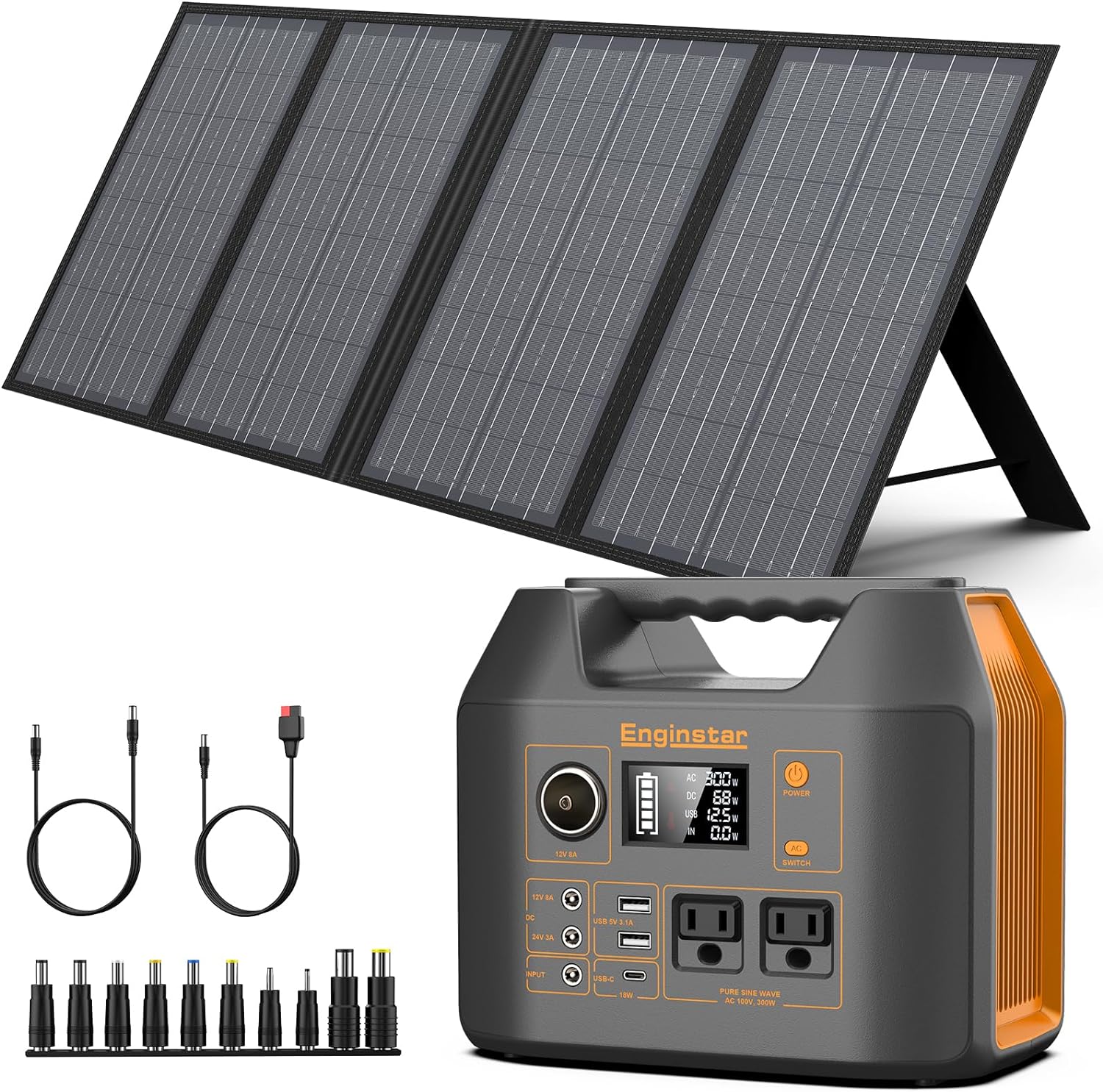 Power Your Adventure: EnginStar Solar Generator