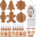 Christmas Gifts Bridal Shower Favor Acacia Wooden Cutting Board Set