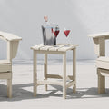 Malibu Square Outdoor Side Table for Adirondack Chair - Compact Sand