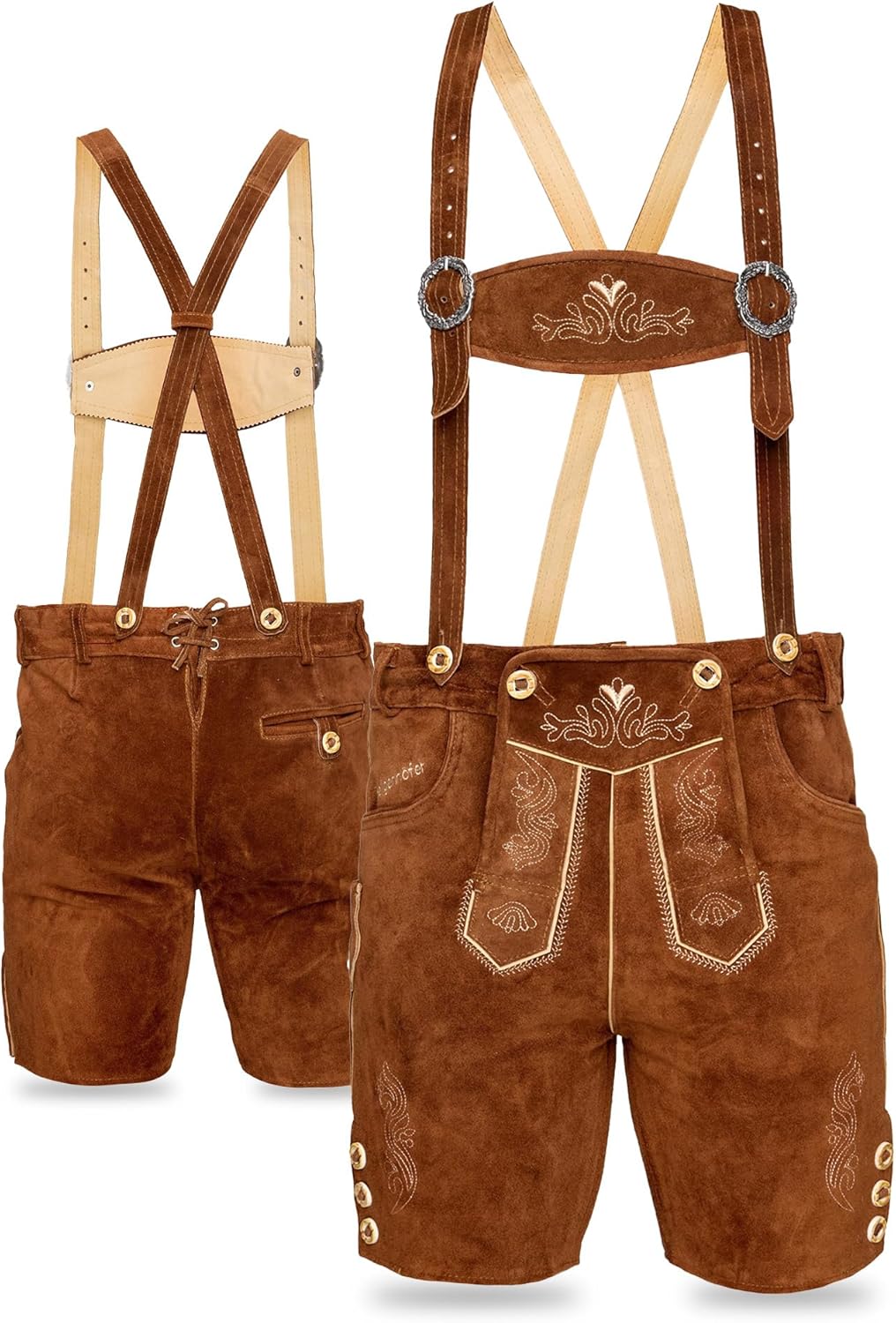 Authentic German Bavarian Lederhosen for Oktoberfest Fun