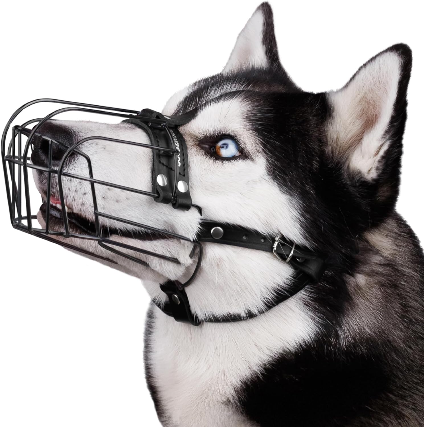 Durable Adjustable Dog Muzzle for Large and Extra Large Dogs