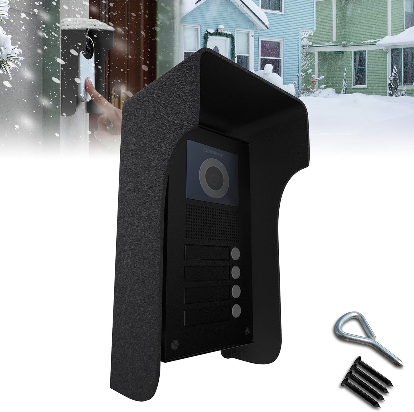 Rainproof Outdoor Doorbell Cover