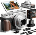 TURE 48MP 4K Digital Camera for Photography & Vlogging - Compact 18X