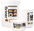 The Ultimate Brine Container Set (22 qt, 8 qt, 3.5 qt) - No-Float