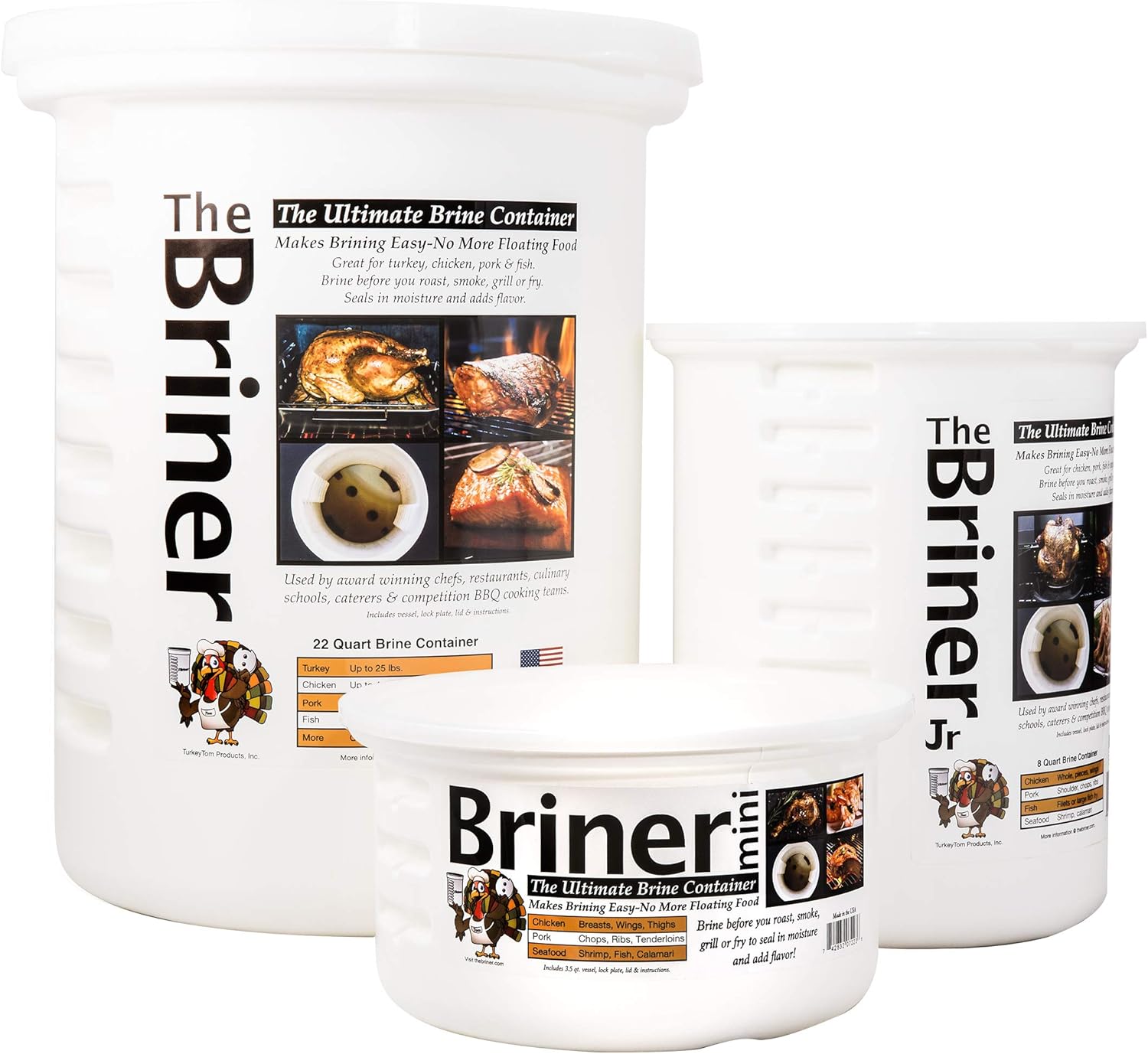 Ultimate Brine Container Set for Perfectly Brined Foods