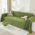 Dreamingo Herringbone Chenille Sofa Cover 71in x 150in - Pet Friendly