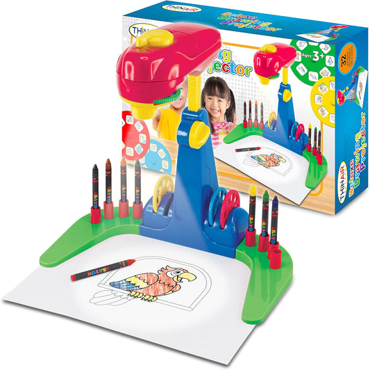 Ben Franklin Toys Kids Drawing Projector | Fun Learning with 32 Animal Drawings