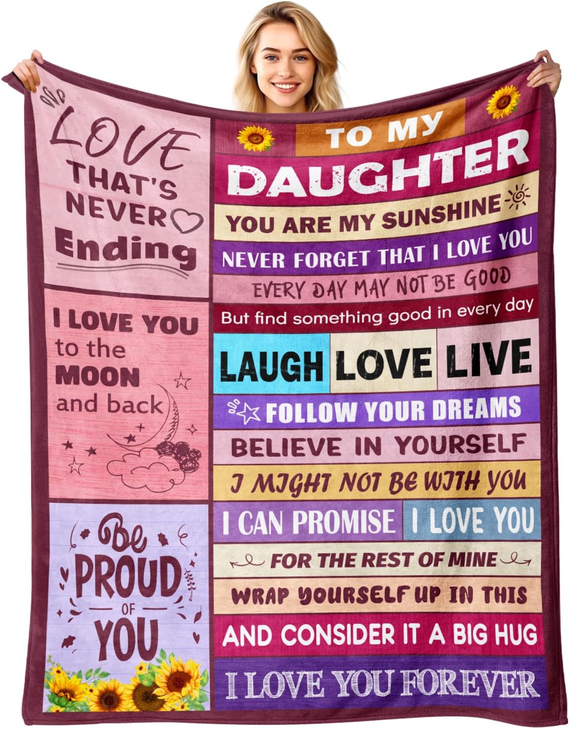 Heartfelt Daughter Gifts from Mom and Dad - Cozy Blanket
