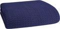 Elvana Home Cotton Bed Blanket King Size - Breathable, All-Season