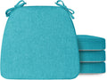 Kitchen Chair Pads set of 4 40D Foam Seat Cushions - Supportive Lake