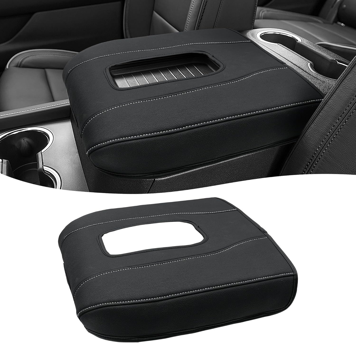 Center Console Armrest Cover for Chevy Silverado 1500 & GMC Sierra