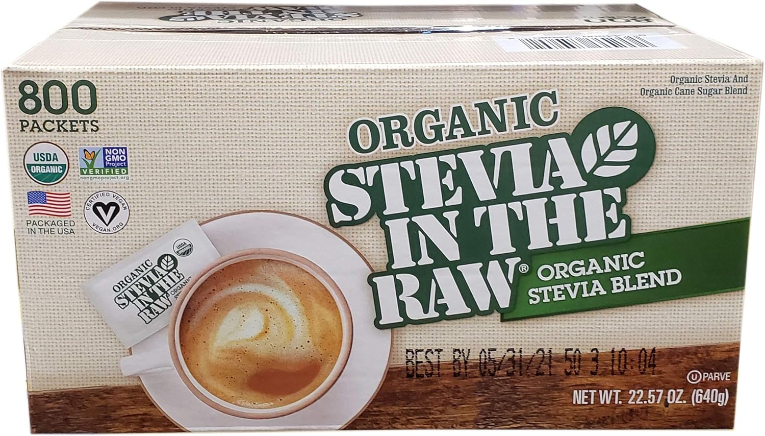 Organic Stevia In The Raw Sweetener for Healthier Living