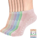 DIBAOLONG Low Cut No Show Socks for Women & Men - Non Slip Cotton