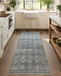 Washable Runner Rugs Non Slip 2ft 6inx8ft Kitchen Runner - Machine