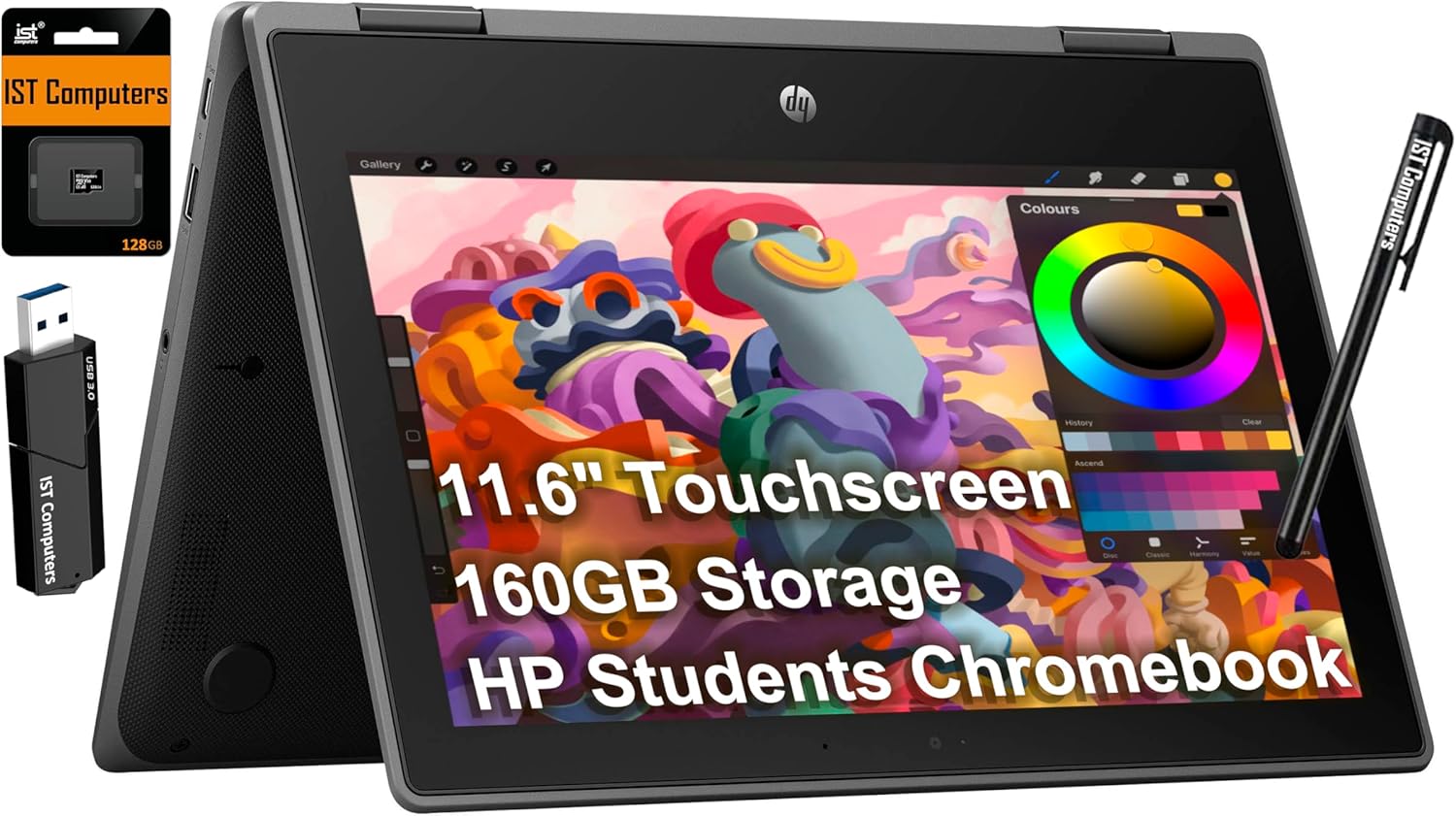 HP Chromebook Pro X360 Fortis 11: Rugged 2-in-1 Laptop for Students