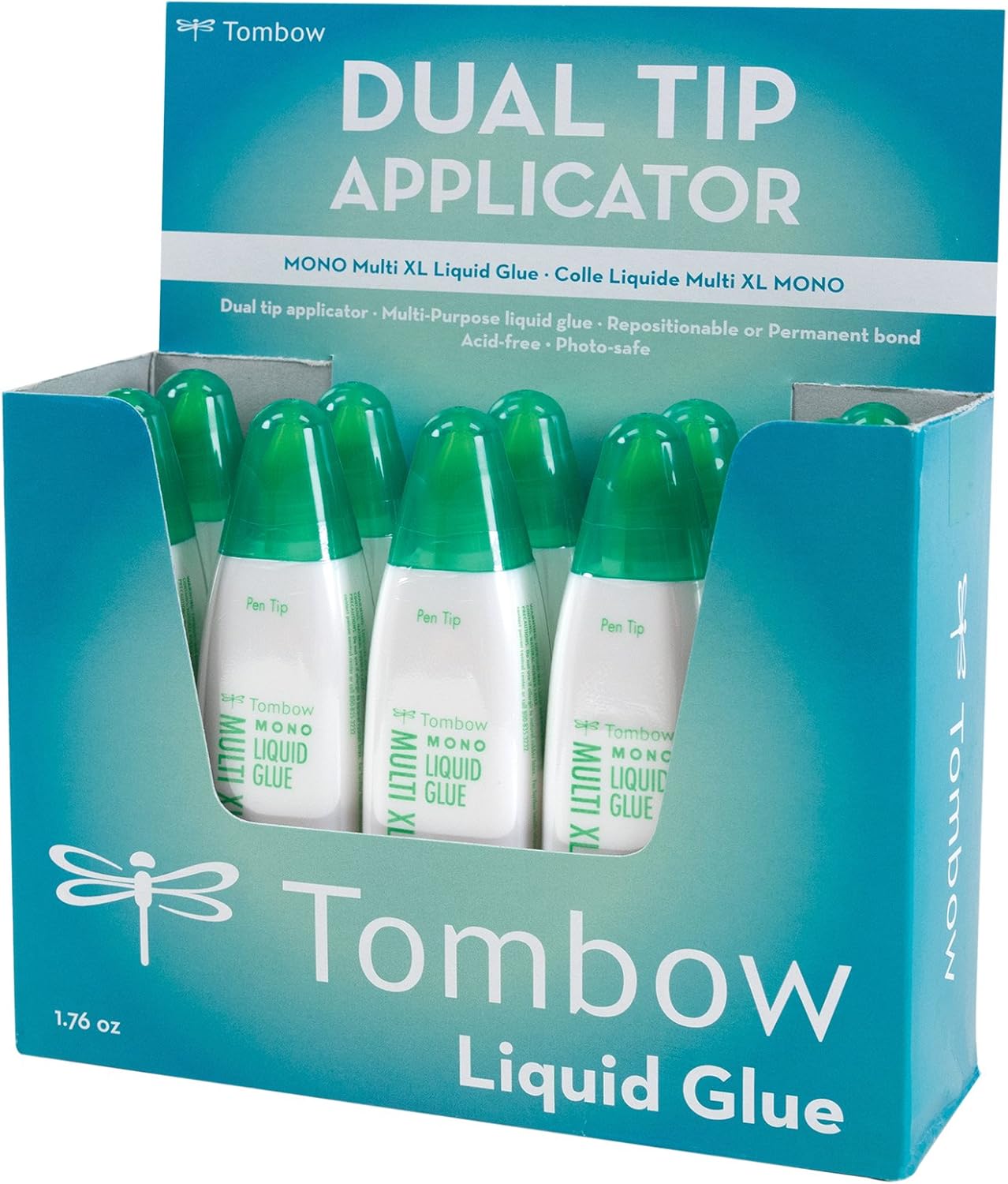 Tombow MONO Multi XL Liquid Glue: Versatile 10-Pack for Projects