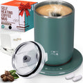 Self Stirring Coffee Mug - 10 Oz Smart Dual Function Heated Cup