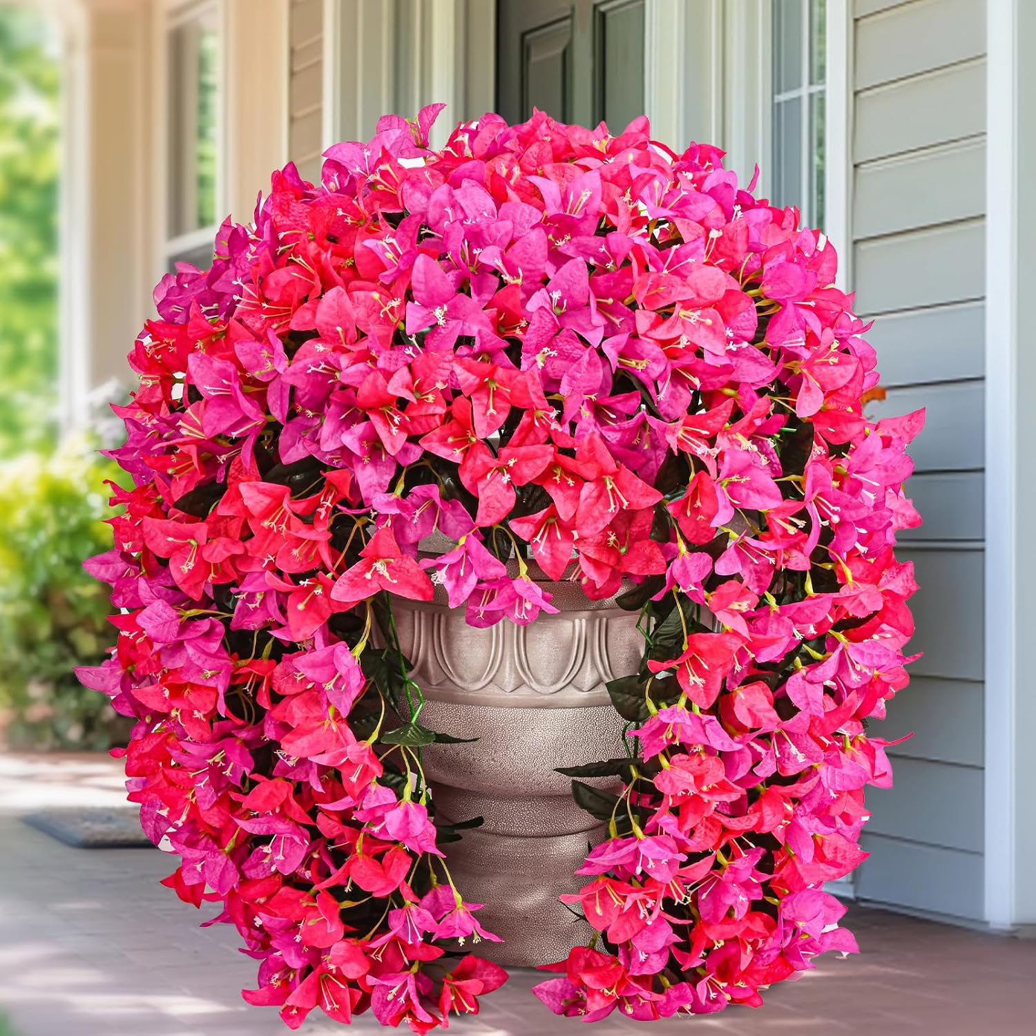 Realistic UV Resistant Artificial Bougainvillea Flowers for Outdoors