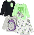 Marvel and Star Wars Boys' Long-Sleeve T-Shirts Pack of 4