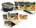Campfire Popcorn Popper Starter Kit - Open Fire Whirley Pop Popper