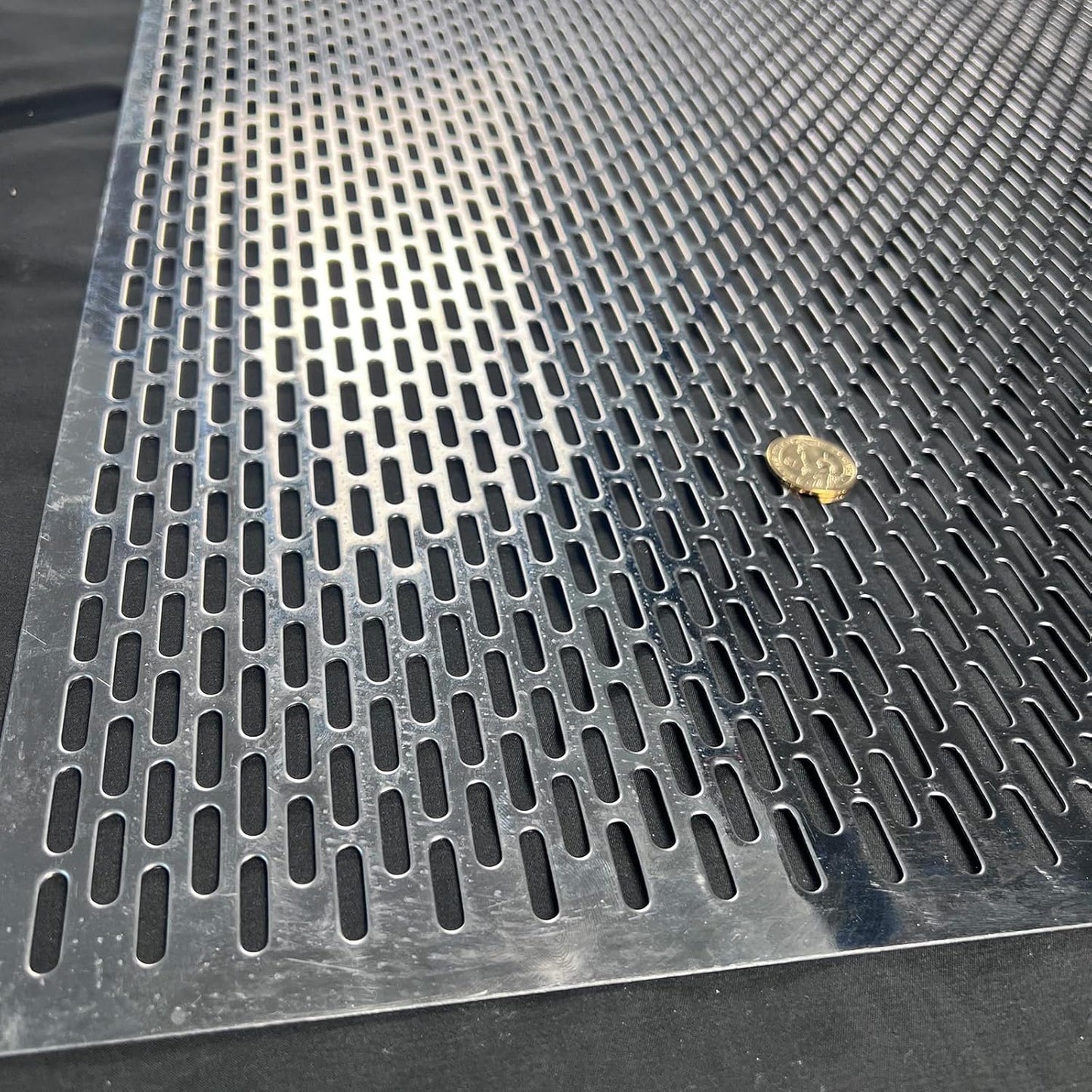 Perforated Metal Sheets 48x24 19 Gauge Stainless Steel Mesh