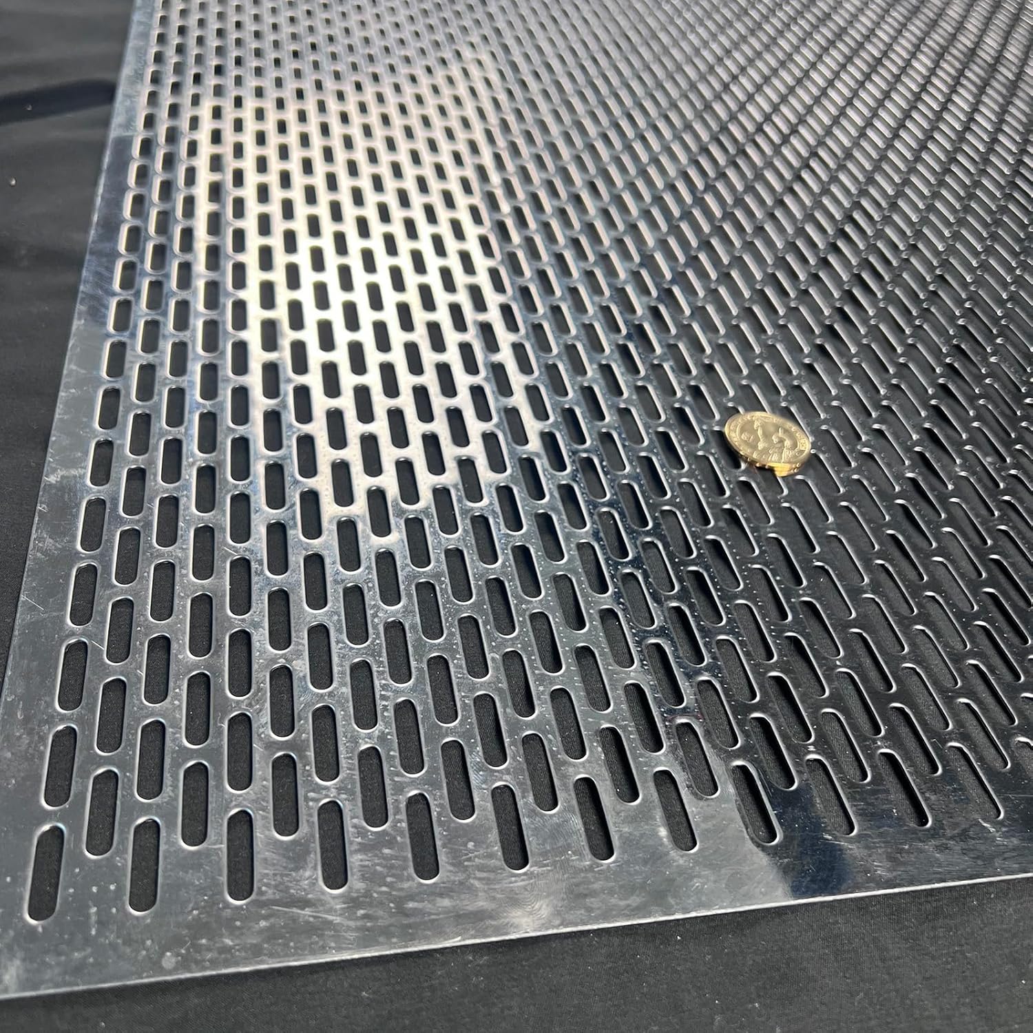 Perforated Metal Sheets 48x24 19 Gauge Stainless Steel Mesh