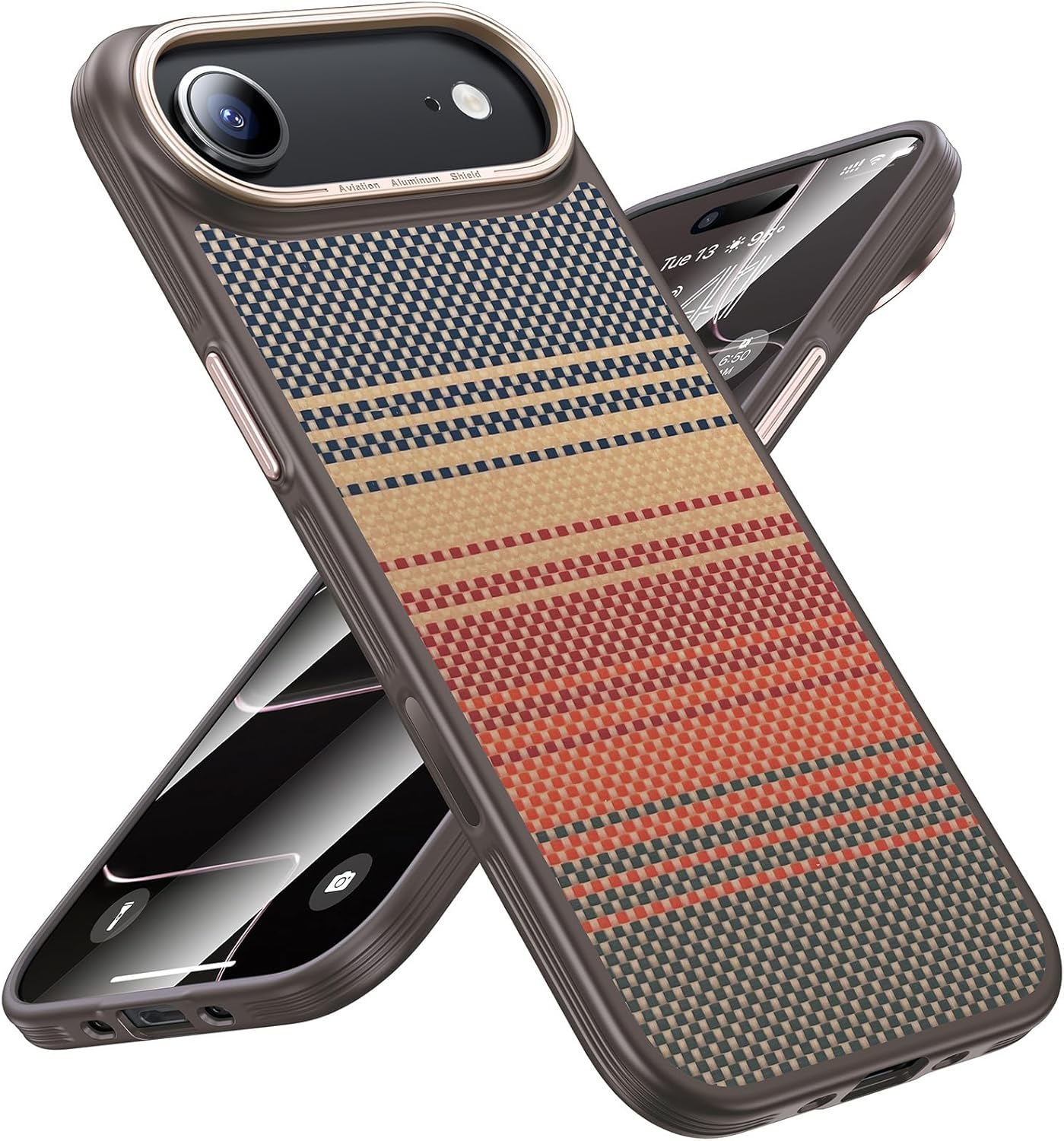 Maledan iPhone 17 Air Case - Slim Carbon Fiber Protection