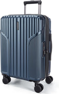Carry On Luggage 21.5in Expandable Hard Case - Dark Blue