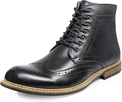 Bruno Marc Men's Dress Ankle Motorcycle Boots for Style and Comfort