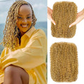 12 Inch Afro Kinky-curly Human Hair Bulk for Twist Extensions
