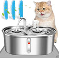 Easterville Cat Water Fountain Stainless Steel for Pets