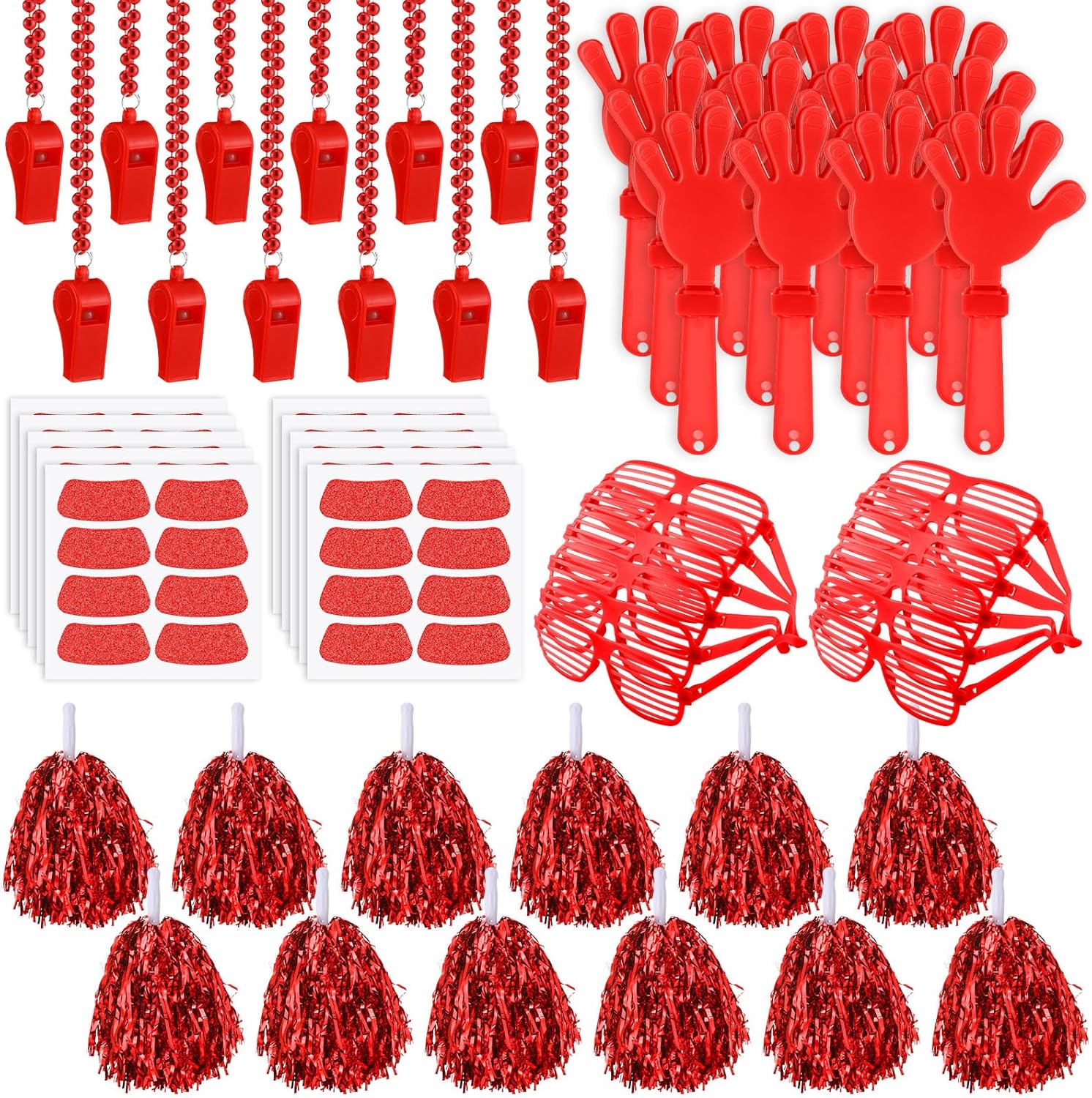 148 Pcs School Spirit Items for Team Spirit Week Activities
