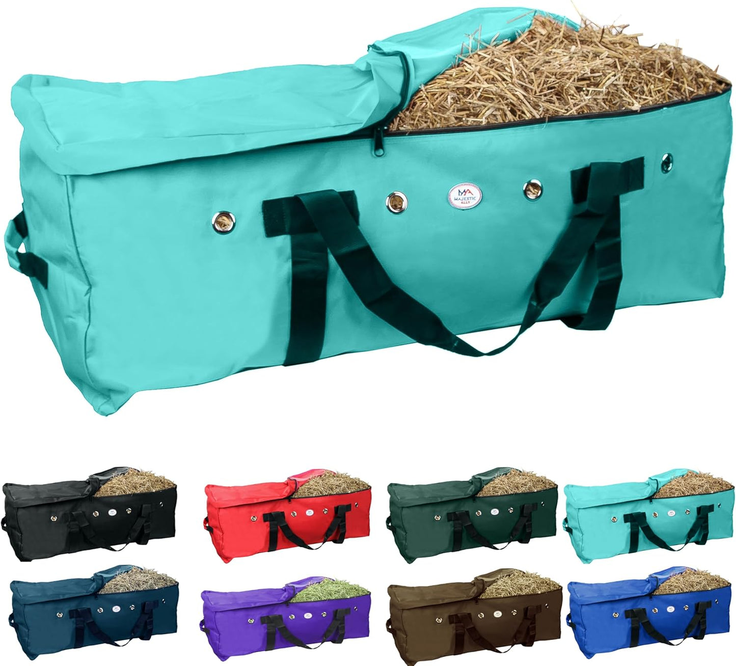 Heavy-Duty Hay Bale Storage Bag for Easy Transport and Durability