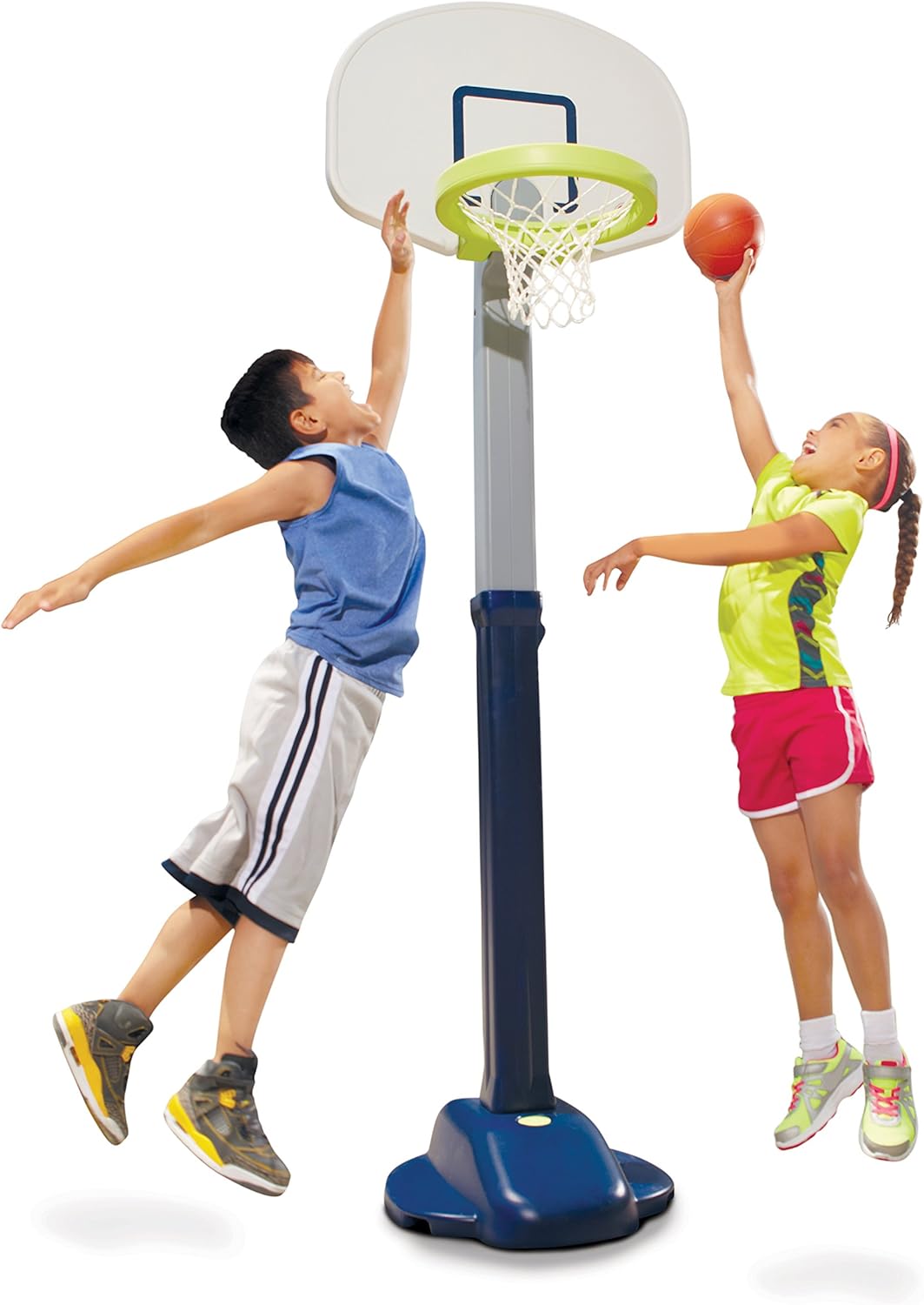 Little Tikes Adjust and Jam Pro Basketball Set for Fun Play