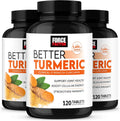 Better Turmeric 3-Pack Joint Support Supplement - Clinical Strength