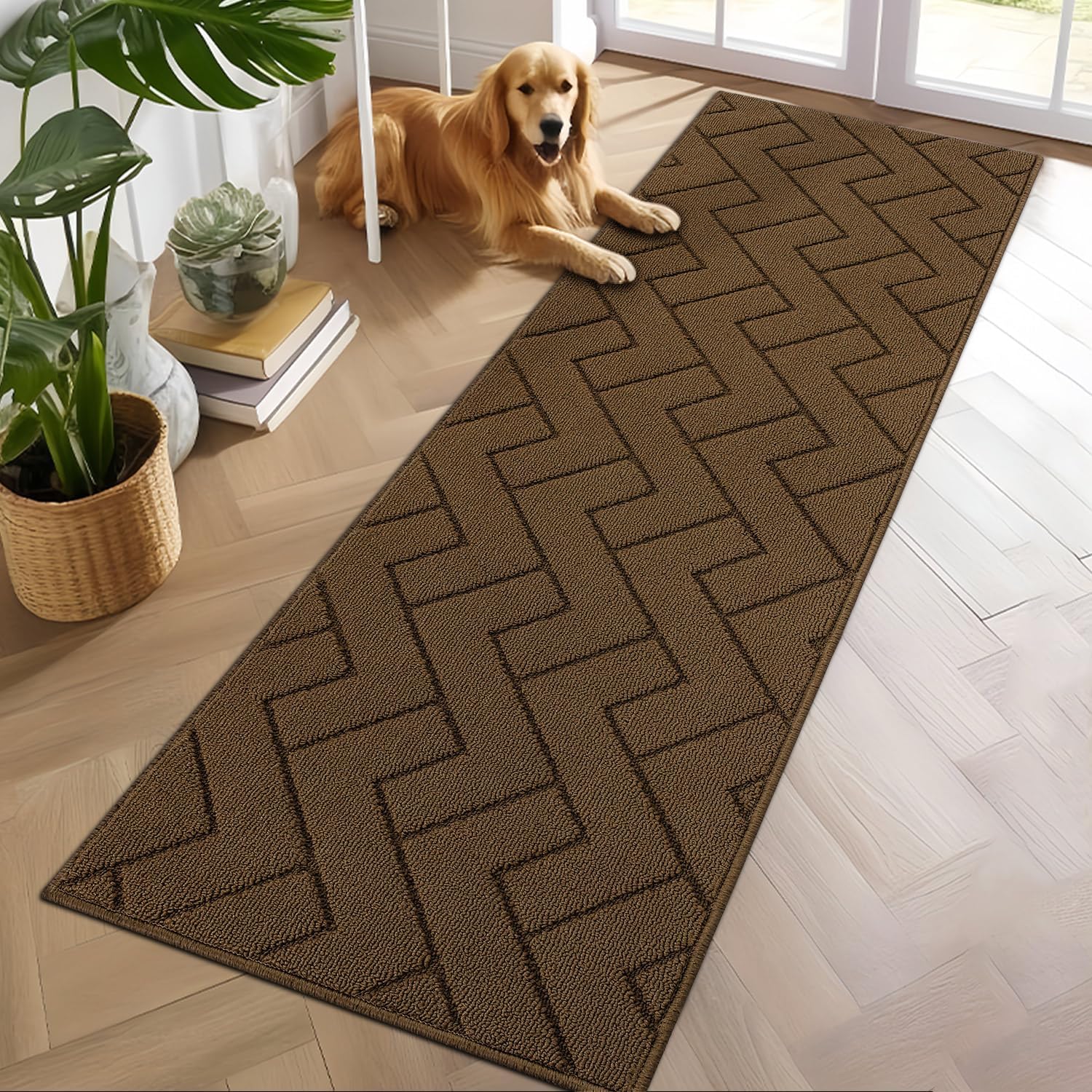 Super Absorbent Kitchen Rugs and Mats Set for Home Use