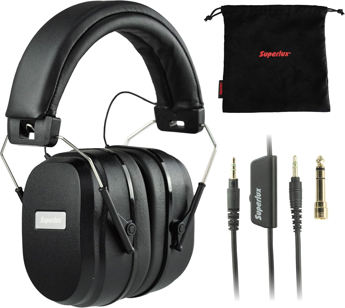 Superlux HD667 Over Ear Headphones for Professional Drummers