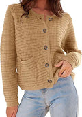 PRETTYGARDEN Womens Cardigan Sweaters for Fall 2023 Fashion