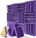 12 Pack Sound Proof Foam Panels 12x12x2 in - Quick Self-Adhesive