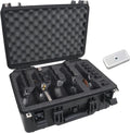 Case Club 5 Pistol and 20 Magazine Pre-Cut Heavy Duty Case - Rust
