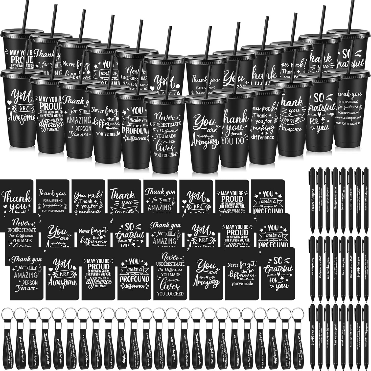 24 Sets Inspirational Appreciation Gifts for Employees and Coworkers