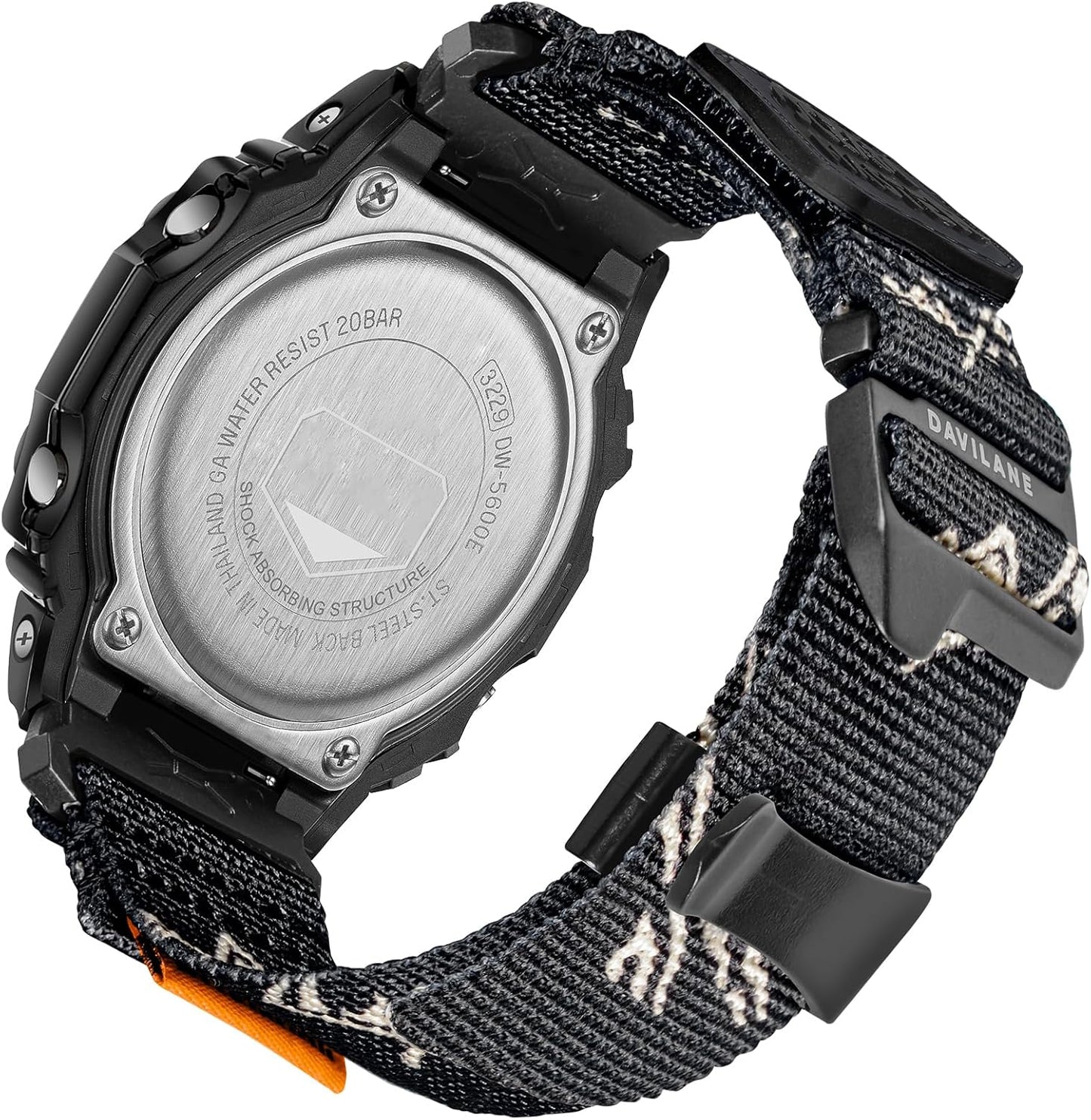 16mm Replacement Band for Casio G Shock with G-Hook Design
