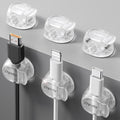 Cable Clips Dual Spring Cord Organizer - Strong Hold, Snap Lock