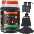 hygger Aquarium Activated Carbon - Natural Coconut Shell Filter Media