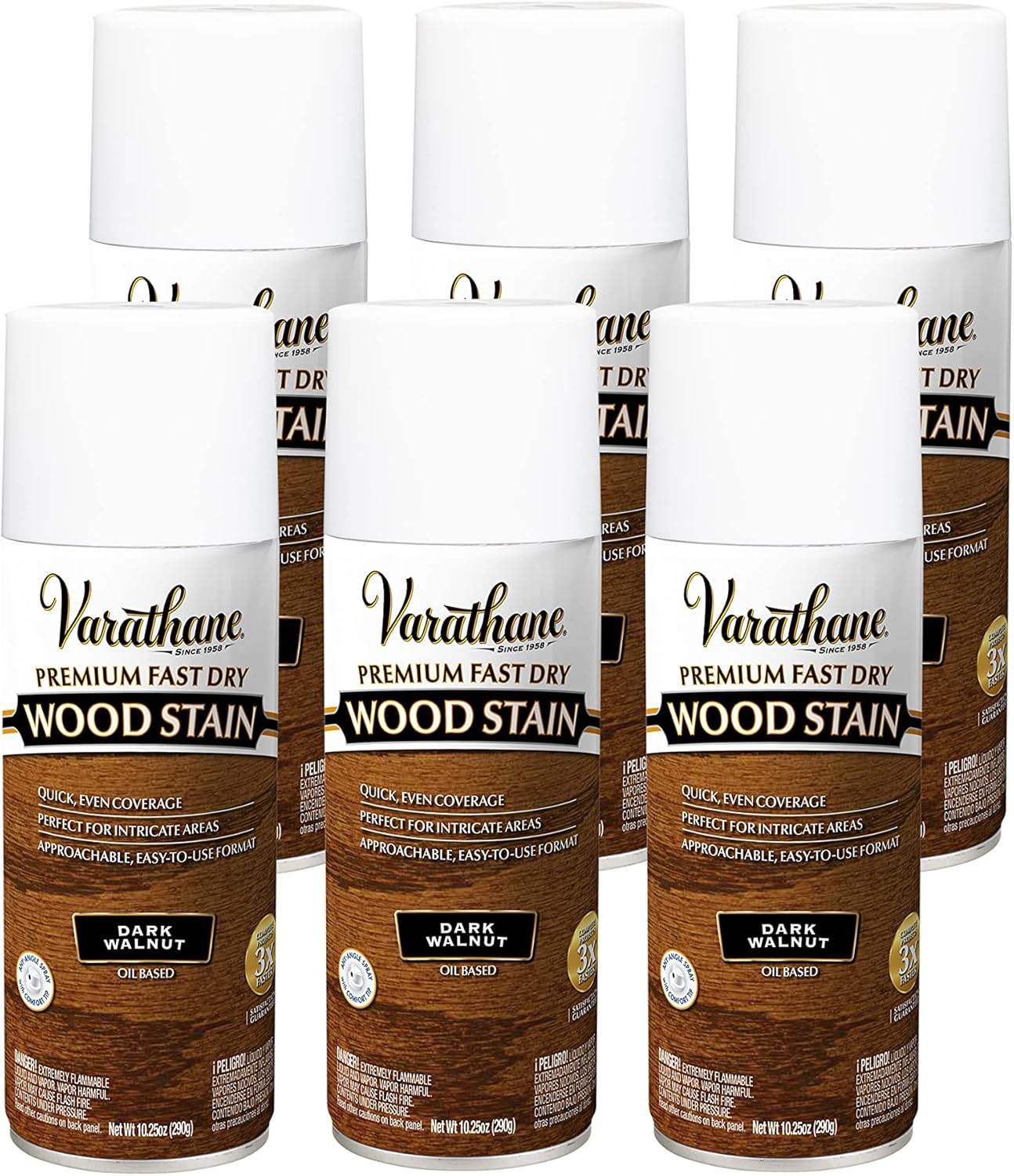 Varathane Premium Fast Dry Wood Stain Spray for Quick Projects